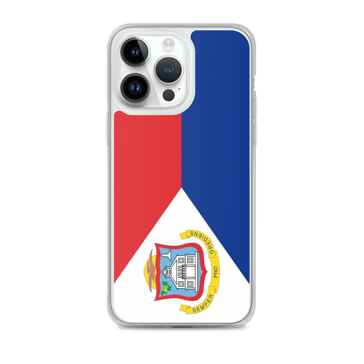 Coque de Télephone Drapeau de Saint-Martin - Pixelforma