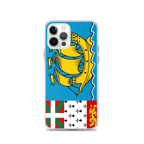 Coque de Télephone Drapeau de Saint-Pierre-et-Miquelon - Pixelforma