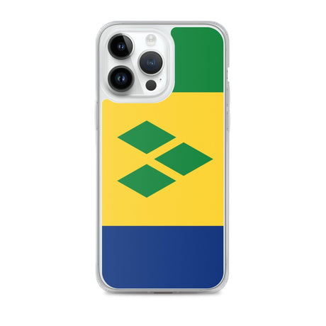 Coque de Télephone Drapeau de Saint-Vincent-et-les-Grenadines - Pixelforma