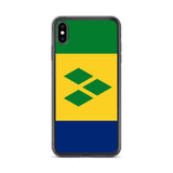 Coque de Télephone Drapeau de Saint-Vincent-et-les-Grenadines - Pixelforma