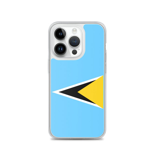 Coque de Télephone Drapeau de Sainte-Lucie - Pixelforma