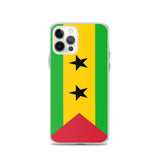 Coque de Télephone Drapeau de Sao Tomé-et-Principe - Pixelforma