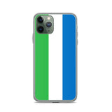 Coque de Télephone Drapeau de Sierra Leone - Pixelforma