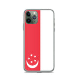 Coque de Télephone Drapeau de Singapour - Pixelforma