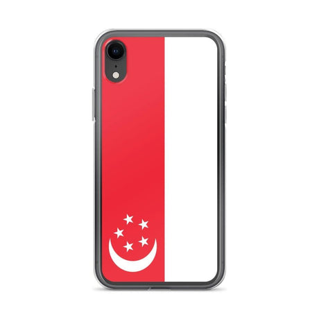 Coque de Télephone Drapeau de Singapour - Pixelforma