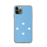 Coque de Télephone Drapeau des États fédérés de Micronésie - Pixelforma 