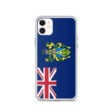 Coque de télephone drapeau îles pitcairn - pixelforma