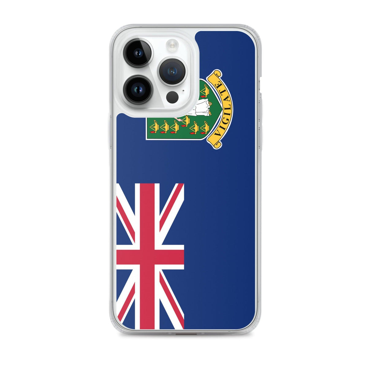 Coque de Télephone Drapeau des îles Vierges britanniques - Pixelforma