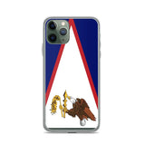 Coque de Télephone Drapeau des Samoa américaines - Pixelforma 