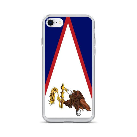 Coque de Télephone Drapeau des Samoa américaines - Pixelforma 