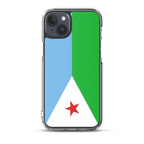 Coque de télephone drapeau djibouti - pixelforma