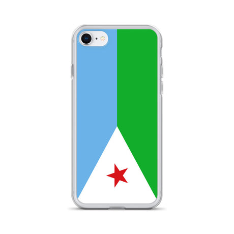 Coque de télephone drapeau djibouti - pixelforma