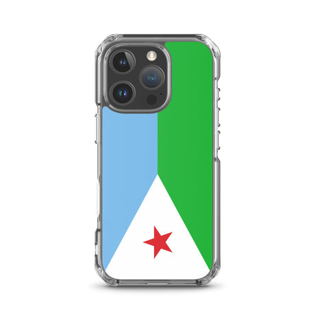 Coque de télephone drapeau djibouti - pixelforma