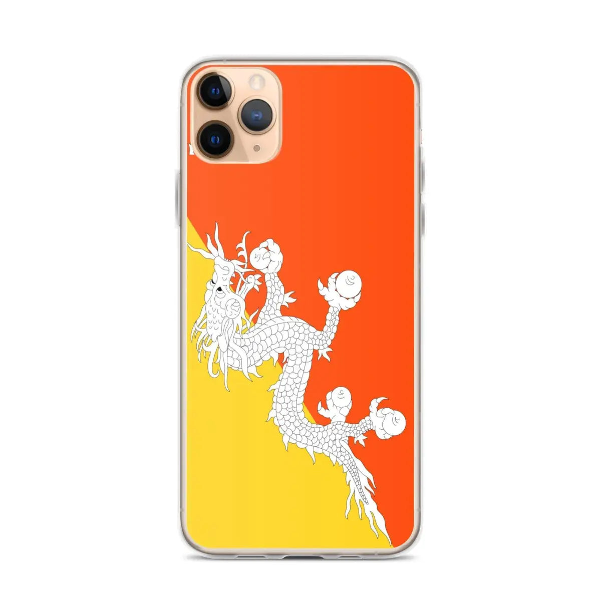 Coque de Télephone Drapeau du Bhoutan - Pixelforma 