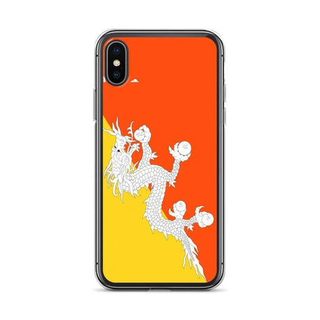 Coque de Télephone Drapeau du Bhoutan - Pixelforma 