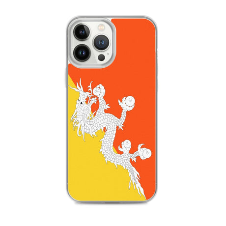 Coque de Télephone Drapeau du Bhoutan - Pixelforma