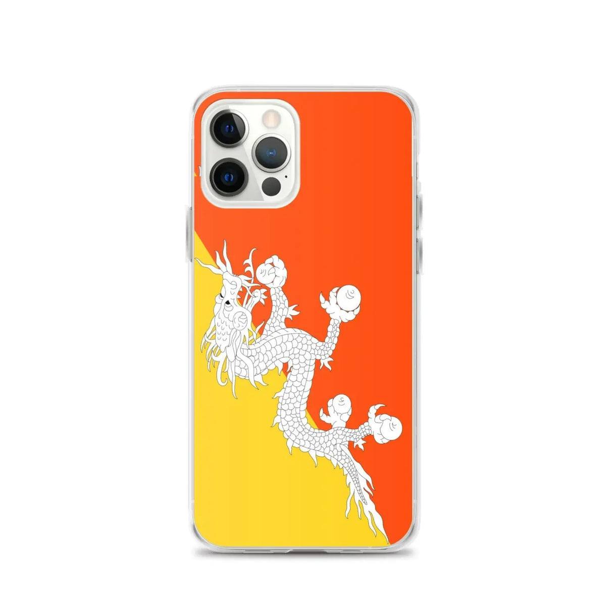 Coque de télephone drapeau bhoutan - pixelforma