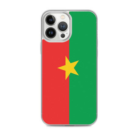 Coque de Télephone Drapeau du Burkina Faso - Pixelforma