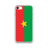 Coque de Télephone Drapeau du Burkina Faso - Pixelforma