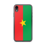 Coque de Télephone Drapeau du Burkina Faso - Pixelforma