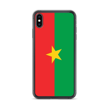 Coque de Télephone Drapeau du Burkina Faso - Pixelforma