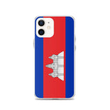 Coque de Télephone Drapeau du Cambodge - Pixelforma 