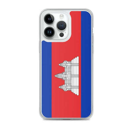 Coque de Télephone Drapeau du Cambodge - Pixelforma 