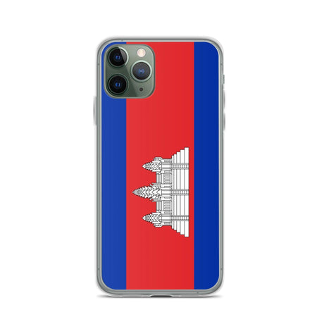 Coque de Télephone Drapeau du Cambodge - Pixelforma