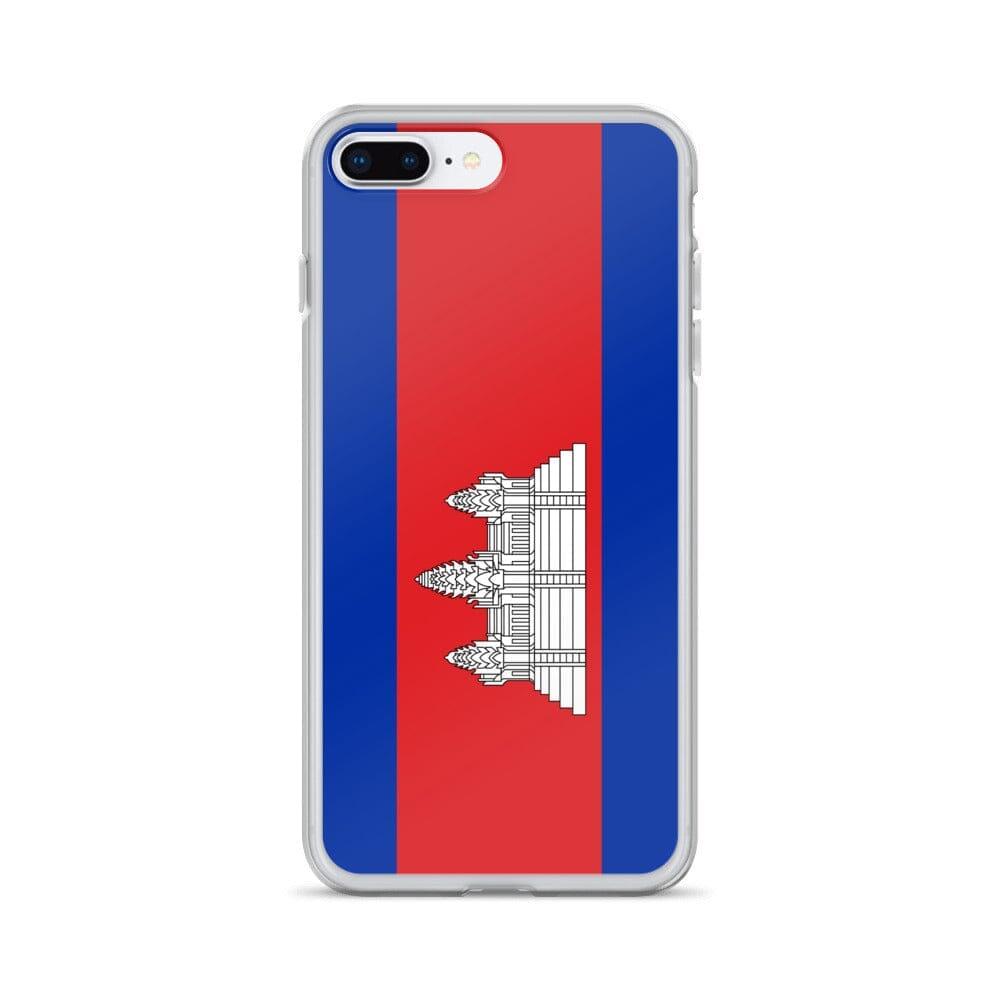 Coque de Télephone Drapeau du Cambodge - Pixelforma