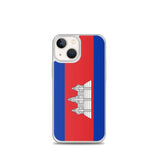 Coque de télephone drapeau cambodge - pixelforma