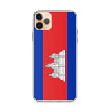 Coque de télephone drapeau cambodge - pixelforma