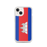 Coque de télephone drapeau cambodge - pixelforma