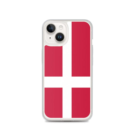 Coque de Télephone Drapeau du Danemark - Pixelforma