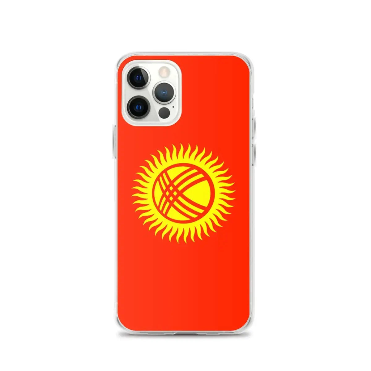 Coque de Télephone Drapeau du Kirghizistan - Pixelforma 