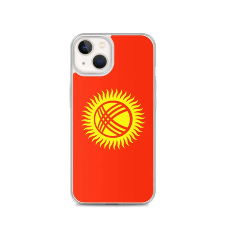 Coque de Télephone Drapeau du Kirghizistan - Pixelforma 