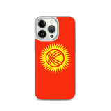 Coque de Télephone Drapeau du Kirghizistan - Pixelforma 