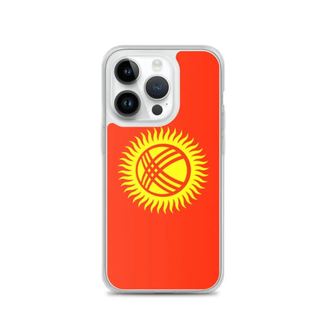 Coque de Télephone Drapeau du Kirghizistan - Pixelforma 