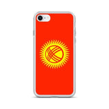 Coque de Télephone Drapeau du Kirghizistan - Pixelforma 