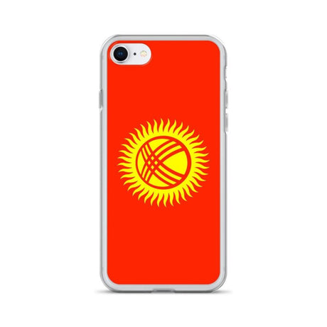 Coque de Télephone Drapeau du Kirghizistan - Pixelforma