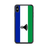 Coque de Télephone Drapeau du Lesotho - Pixelforma