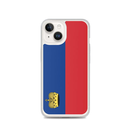 Coque de Télephone Drapeau du Liechtenstein - Pixelforma