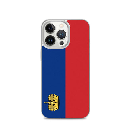 Coque de Télephone Drapeau du Liechtenstein - Pixelforma