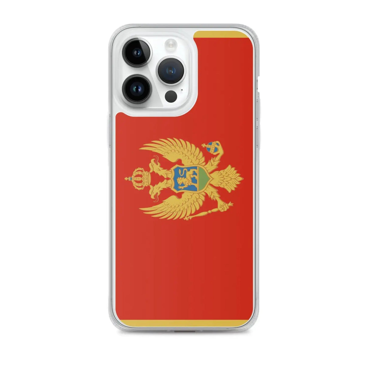 Coque de télephone drapeau monténégro - pixelforma