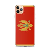 Coque de télephone drapeau monténégro - pixelforma