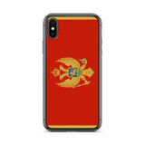 Coque de télephone drapeau monténégro - pixelforma