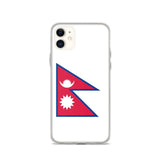 Coque de Télephone Drapeau du Népal - Pixelforma 