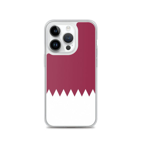 Coque de Télephone Drapeau du Qatar - Pixelforma