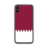 Coque de Télephone Drapeau du Qatar - Pixelforma