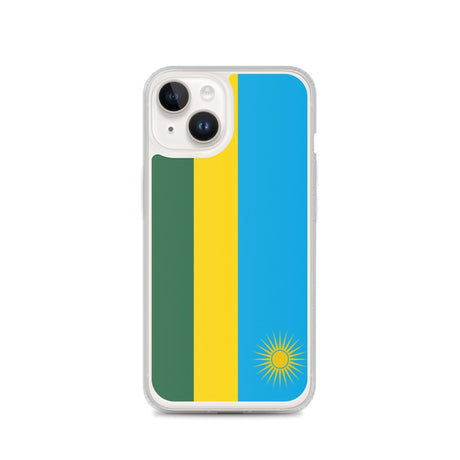 Coque de Télephone Drapeau du Rwanda - Pixelforma