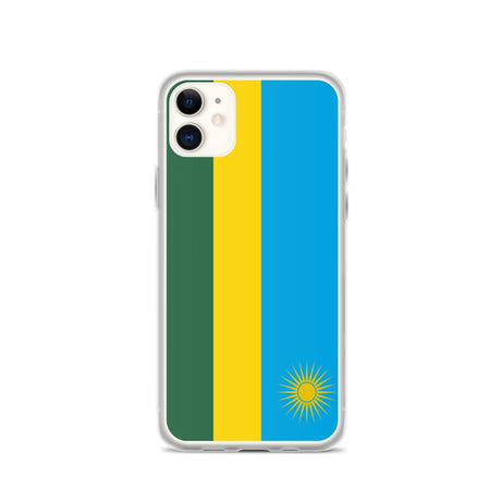 Coque de Télephone Drapeau du Rwanda - Pixelforma